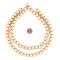 The Bead Chest Natural 12mm Wooden Beads in Gold for Jewelry Making – Round Loose Wood Spacer Beads I Approximately 35 Beads